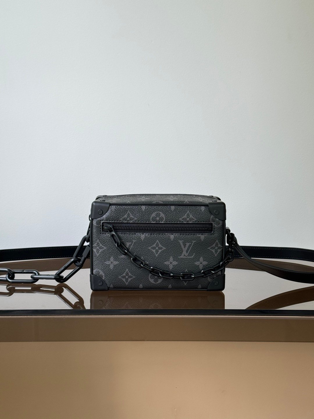 Mini Soft Trunk Chain Bag M44735 | Black Monogram | Premium Quality