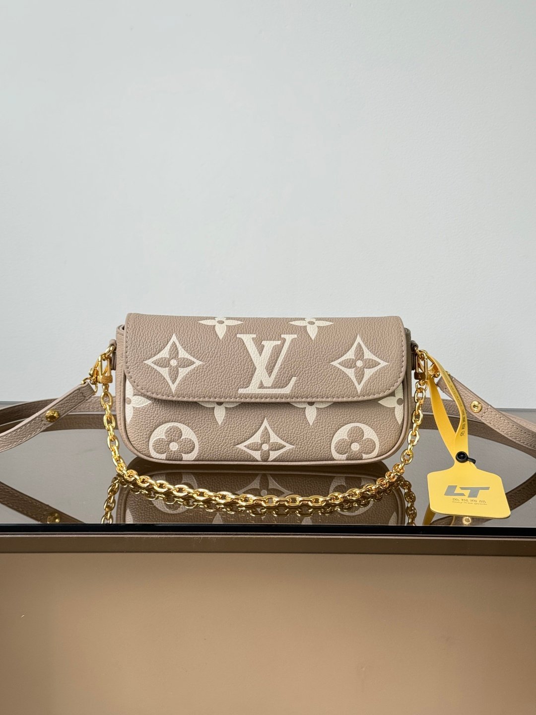 Wallet ON Chain IVY Bag M82211 Elephant Gray | Premium Quality | Dynamic Chip