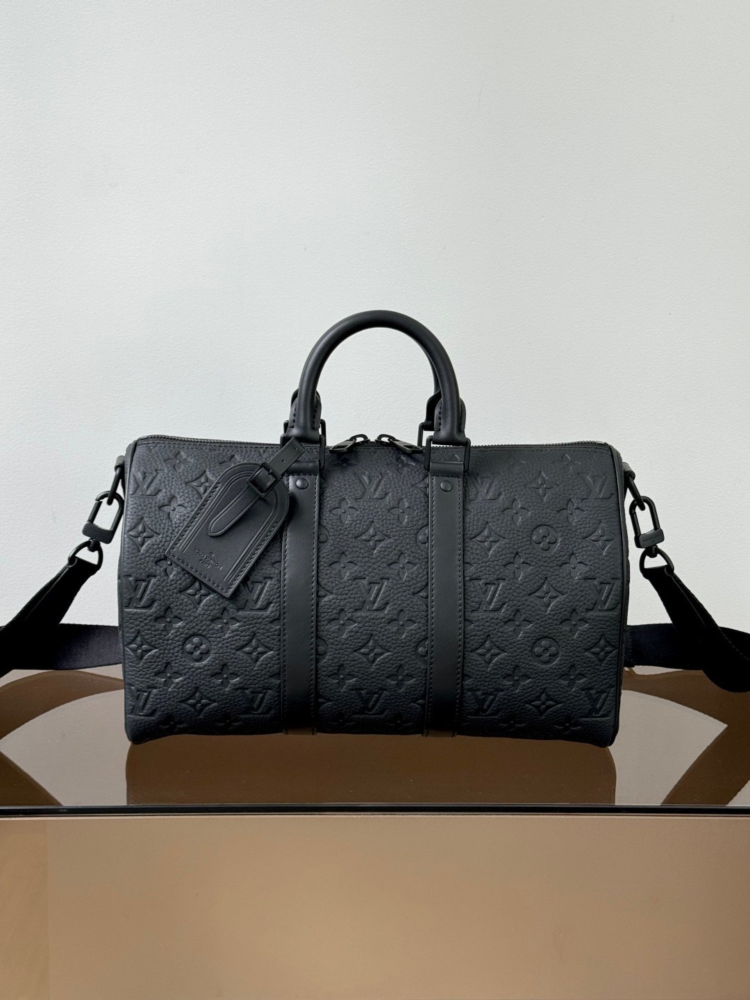 Keepall Bandouliere Bag M22765 Black | Premium Quality | Dynamic Chip