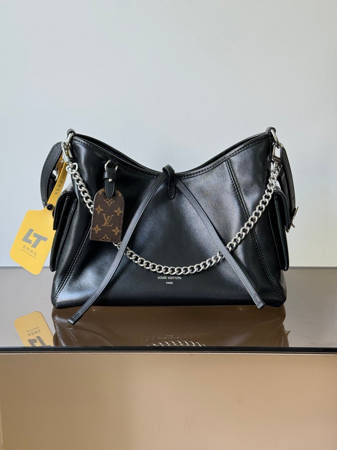 Carryall Cargo PM Bag M24861 Black | Premium Quality | Dynamic Chip