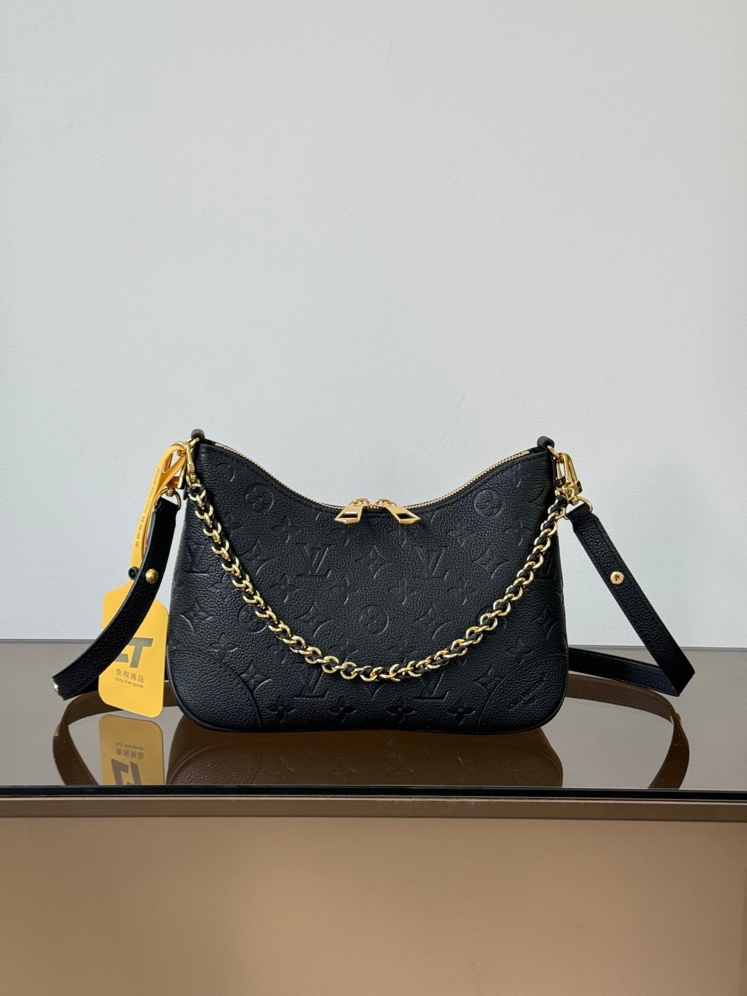 Boulogne Bag M12930 Black Embossed | Premium Quality | Dynamic Chip